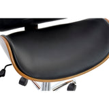 Chair DKD Home Decor Brown Black Silver 52 x 58,5 x 98 cm-2