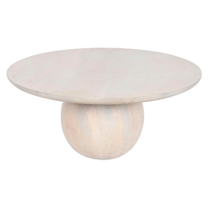 Centre Table Home ESPRIT Acacia 81 x 81 x 37 cm-0