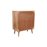 Sideboard Home ESPRIT White Golden Natural Wood 80 x 45 x 97 cm-1