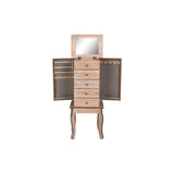 Jewellery Stand Home ESPRIT Natural Mirror MDF Wood 37 x 28 x 91,5 cm-7