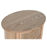 Nightstand Home ESPRIT Natural Natural rubber 48 x 35 x 66 cm-5