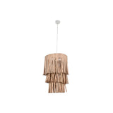 Ceiling Light Home ESPRIT Natural Eucalyptus wood 50 W 50 x 50 x 90 cm-0