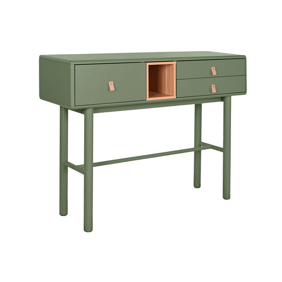 Console Home ESPRIT Green Polyurethane MDF Wood 120 x 35 x 90 cm-0