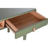 Desk Home ESPRIT Green MDF Wood 120 x 60 x 75 cm-6