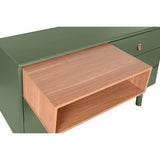 Chest of drawers Home ESPRIT Green polypropylene MDF Wood 120 x 40 x 75 cm-4