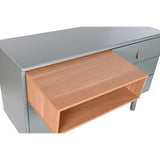 Chest of drawers Home ESPRIT Blue Grey Natural polypropylene MDF Wood 120 x 40 x 75 cm-3