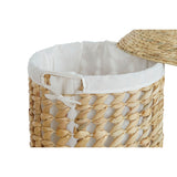 Laundry basket Home ESPRIT White Natural 3 Pieces 46 x 46 x 69 cm-2