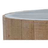Centre Table Home ESPRIT Fir MDF Wood 90 x 90 x 30 cm-1