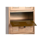 Chest of drawers Home ESPRIT Golden Metal Loft 40 x 34 x 139 cm-4