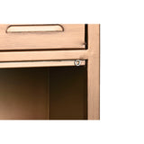 Chest of drawers Home ESPRIT Golden Metal Loft 40 x 34 x 139 cm-3