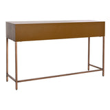 Console Home ESPRIT Golden Metal 125,5 x 37 x 77 cm-1