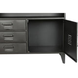 Sideboard Home ESPRIT Black 100 x 45 x 80,5 cm-6