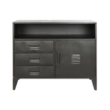 Sideboard Home ESPRIT Black 100 x 45 x 80,5 cm-2