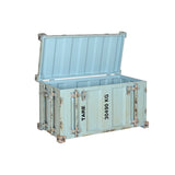 Chest Home ESPRIT Turquoise Metal Vintage 89 x 41,5 x 45,5 cm-4