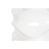 Planter Home ESPRIT White Fibreglass Waves 44 x 44 x 101 cm-2