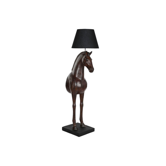 Floor Lamp Home ESPRIT Black Dark brown Resin 50 W 220 V 47 x 40 x 153 cm-0