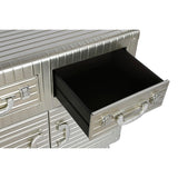 Sideboard Home ESPRIT Silver Metal MDF Wood 80 x 39 x 82 cm-5