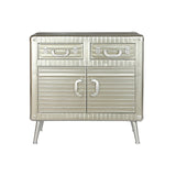 Sideboard Home ESPRIT Silver Metal MDF Wood 80 x 39 x 82 cm-2