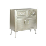 Sideboard Home ESPRIT Silver Metal MDF Wood 80 x 39 x 82 cm-0
