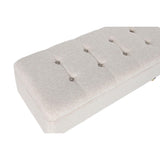 Bench Home ESPRIT Beige MDF Wood 110 x 45 x 44 cm-6