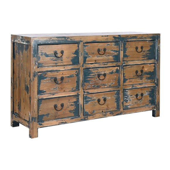 Chest of drawers Home ESPRIT Brown Black Wood 150 x 45 x 90 cm-0