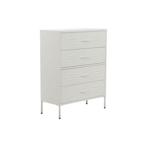 Chest of drawers Home ESPRIT White Metal Vintage 80 x 35 x 102 cm-0