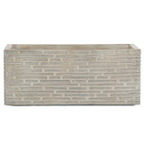 Planter Home ESPRIT Beige Fibreglass Magnesium 74,5 x 37,5 x 37,5 cm-4