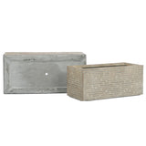 Planter Home ESPRIT Beige Fibreglass Magnesium 74,5 x 37,5 x 37,5 cm-2