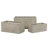 Planter Home ESPRIT Beige Fibreglass Magnesium 74,5 x 37,5 x 37,5 cm-1