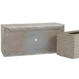 Planter Home ESPRIT Beige Magnesium 74,5 x 37,5 x 37,5 cm-2
