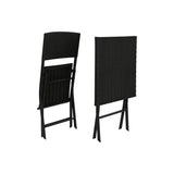 Garden furniture Home ESPRIT Black 58 x 58 x 71,5 cm-1