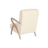 Armchair Home ESPRIT White Natural 57 x 55 x 85 cm-1