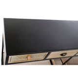 Console Home ESPRIT Brown Black Wood Metal 120 x 38 x 80 cm-4