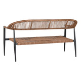 Garden sofa Home ESPRIT Aluminium 131 x 55 x 76 cm-2