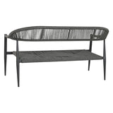 Garden sofa Home ESPRIT Aluminium 131 x 55 x 76 cm-2