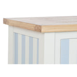 Console Home ESPRIT Blue White Paolownia wood 103 x 35 x 80 cm-8