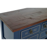 Console Home ESPRIT Brown Navy Blue Paolownia wood 103 x 35 x 80 cm-11