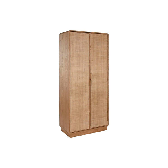 Cupboard Home ESPRIT Natural 91 x 45 x 203 cm-0