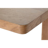 Dining Table Home ESPRIT Natural Oak 210,5 x 101 x 77 cm-3