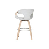 Stool Home ESPRIT Grey Wood 55,5 x 52,5 x 92,5 cm-3