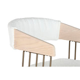 Stool Home ESPRIT White Wood 51,5 x 47,5 x 94,5 cm-4