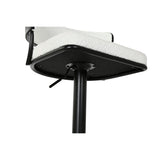 Stool Home ESPRIT White Metal 48,5 x 48 x 83,5 cm-3