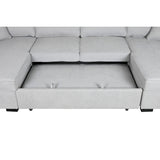 Sofabed Home ESPRIT Grey Modern 298 x 154 x 92 cm-3