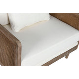 Armchair Home ESPRIT White Natural 93 x 86 x 88 cm-5