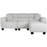 Sofa Home ESPRIT Grey Modern 231 x 170 x 82 cm-0