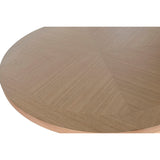 Dining Table Home ESPRIT Natural Wood Natural rubber 137 x 137 x 75 cm-5