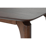 Dining Table Home ESPRIT Brown Walnut MDF Wood 150 x 55 x 91 cm-3