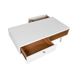 Centre Table Home ESPRIT White Natural Polyurethane MDF Wood 120 x 60 x 40 cm-6