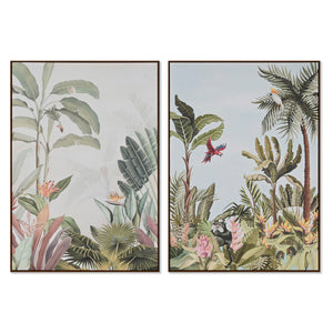 Painting Home ESPRIT Tropical 100 x 4 x 140 cm (2 Units)-0