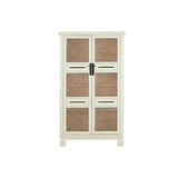 Cupboard Home ESPRIT White Natural 105 x 42 x 188 cm-1